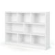 thumbnail image 2 of Estantería Simple De Madera Con Estantes Organizadores Para Sala De Estar, Dormitorio Y Oficina En Casa (color Blanco), 2 of 6