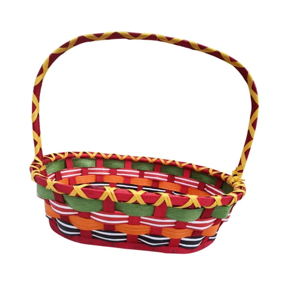 Cesta De Flores, Cesta Decorativa Para La Compra, Cesta De Almacenamiento Para Dulces, Para Acampar Al Aire Libre