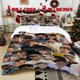 thumbnail image 1 of 3pcs Andrea Arru Selfie Printed Bedding Set Soft Duvet Cover with 2 Pillowcases All Season Comfort, 1 of 5