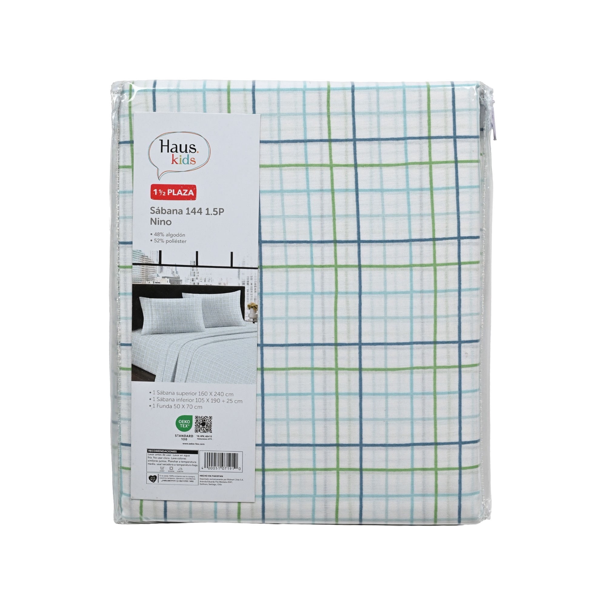 Juego de Sábanas Estampadas 144 Hilos 1.5 Plazas
