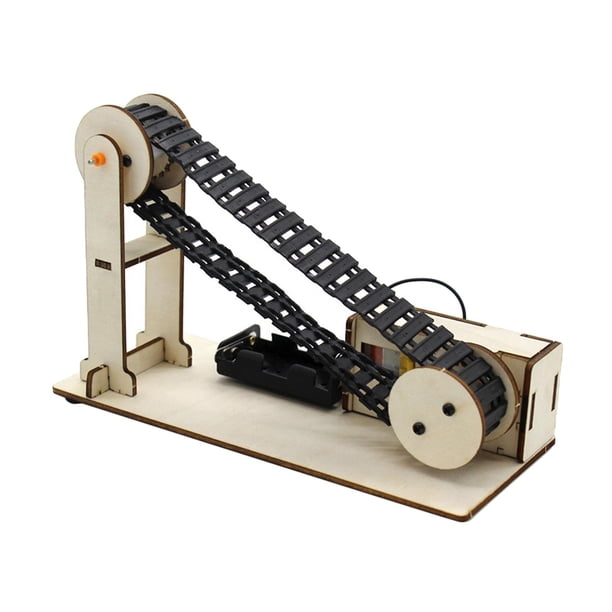 Stem Toys Juguete Científico DIY Artesanías Creativas Hechas a Mano para Niños Proyectos de Enseñanza Científica Tecnología de Cinta Transportadora Fa