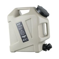 Magideal - Tanque De Agua, Soporte De Almacenamiento De Agua Con Grifo, Lata De Agua, Jarra De Almacenamiento De Agua, Cubo De Agua Al Aire Libre Para Senderismo