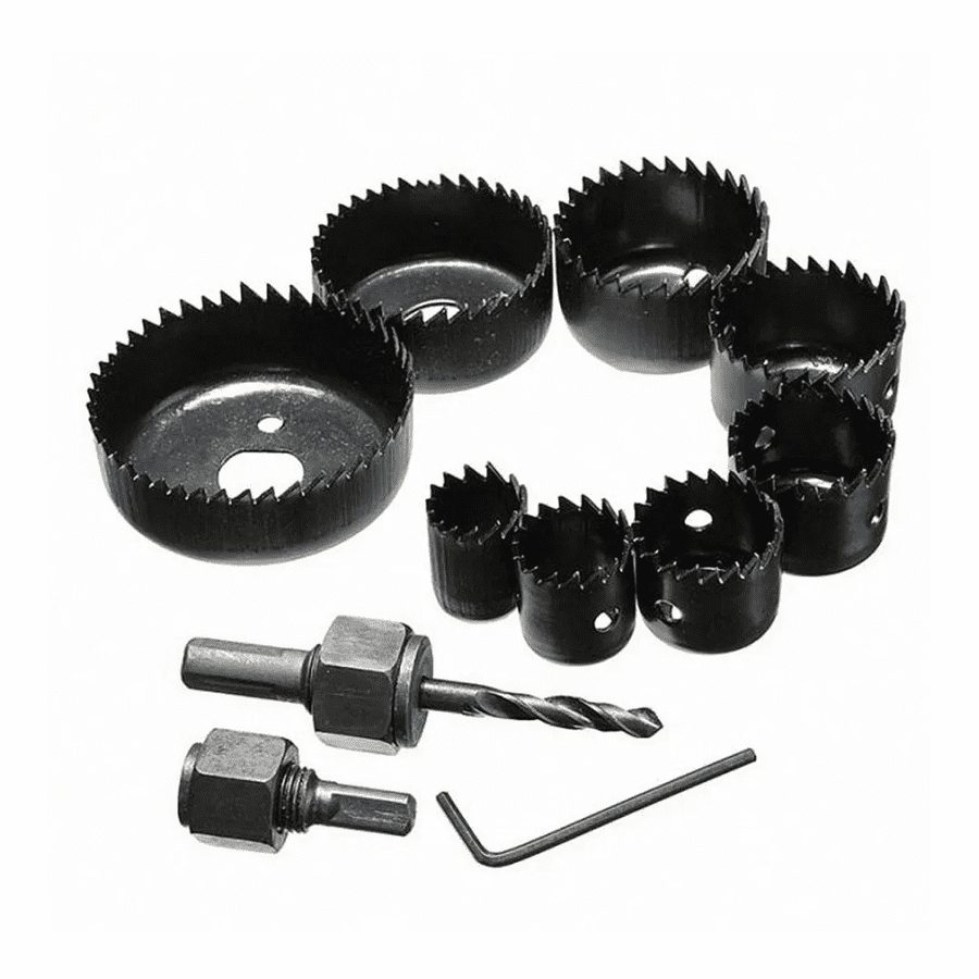 Genérico - Juego Brocas Sierra Copa 11 Piezas Para Madera