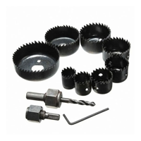 Genérico - Juego Brocas Sierra Copa 11 Piezas Para Madera