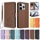 thumbnail image 3 of Funda Volteable tipo Billetera con Correa para iPhone 16 Pro, Marrón, 3 of 6