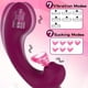 thumbnail image 2 of 1pc Purple AV Stick Vibrator - Dual Motor Sucking Vibrator with Clitoral Stimulator and Soft Silicone Dildo for Couple Masturbation and Enhanced Pleasure, 2 of 4