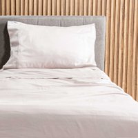 Hebra - Sabanas 200H 1.5P Saten Gris Claro