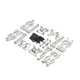 thumbnail image 5 of Piezas De Metal Actualizadas De Automóvil RC Parte De Automóvil RC Para Q130A C8805 1:16 RC Car DIY ACCS Argent, 5 of 5
