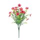 thumbnail image 5 of Ramo De Flores Violetas Artificiales Para El Hogar, Jarrón, Planta, Decoración De Pared, Planta Falsa Roja, 5 of 5