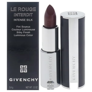 Lápiz Labial De Seda Intenso Le Rouge Interdit - 339 Grenat Cendre De Givenchy Para Mujeres - Lápiz Labial De 0,12 Oz (Recargable)
