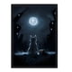 thumbnail image 3 of Cuadro decorativo gato mirando luna 30x40 Negro, 3 of 3