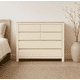 thumbnail image 1 of Cómoda "Puelo" 5 Cajones Mueble de Pino Clear con Distribución - Beige - 100x40x90 cm, 1 of 3