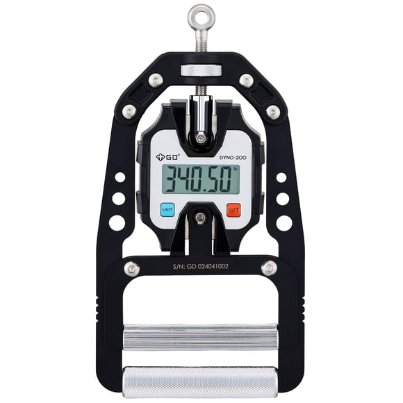 Dinamómetro manual GD DYNO-200, medidor digital de fuerza de agarre