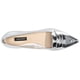 thumbnail image 2 of Zapatos planos de ballet Nine West Lallin3 para mujer, plateados, talla 6.5, 2 of 2