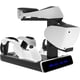 thumbnail image 1 of Estación de Carga para PS VR2 y Dock de Carga para Controladores PS5 con Soporte para Auriculares VR, Estación de Carga para 4 Controladores y Indicadores LED, 1 of 8