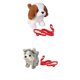 thumbnail image 1 of Perro De Peluche Electrónico De 2 Piezas Interactivo Con Cola De Ladrido Wag Husky Y Corgi, 1 of 2