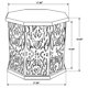 thumbnail image 5 of Mesa auxiliar Torres octagonal de madera – Coaster Home Furnishings, 5 of 5