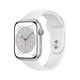 thumbnail image 1 of Apple&nbsp;Watch S8 Gps 45Mm Aluminium Case Plata - Correa Deportiva Blanca, 1 of 3
