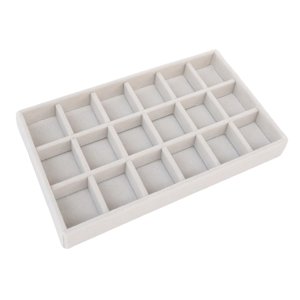 Ioensy - Bandeja Organizadora Multiusos Para Joyería, Contenedor Para Cadenas, Gemelos, Anillos, Estilo G