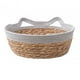 thumbnail image 4 of Cesta Tejida a Mano para Cama de Gato, Nido para Perro, Cestas para Rascar Gatos, Gris S, 4 of 5