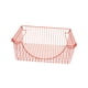 thumbnail image 2 of Canasto De Almacenamiento Apilable Organizador De Despensa Para Estantes Del Hogar Lavandería Naranja Rojo, 2 of 3