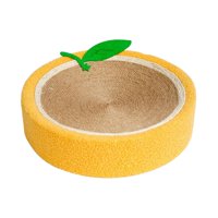 Ioensy - Kitty Cat Scratching Pad Sofá Sisal Scratching Board Toy Round 15.4X3.9Inch
