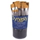 thumbnail image 1 of Juego de cepillos Dynasty B-2200, mango corto sintético dorado, 40 unidades, 1 of 1