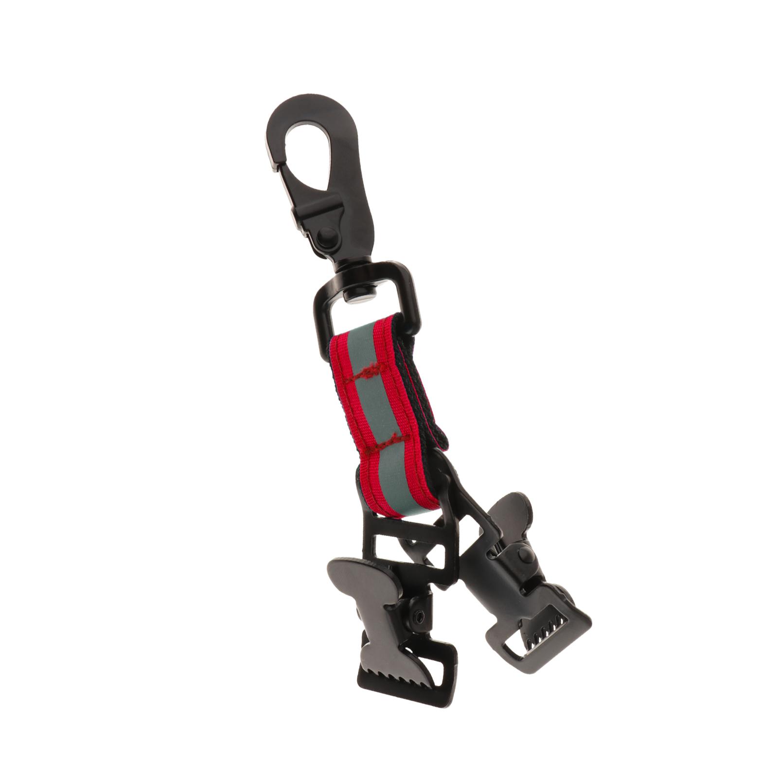 Ioensy - Correa Para Guantes De Bombero Correa Reflectante Para Guantes De Trabajo Ligeros Equipo De Protección Rojo