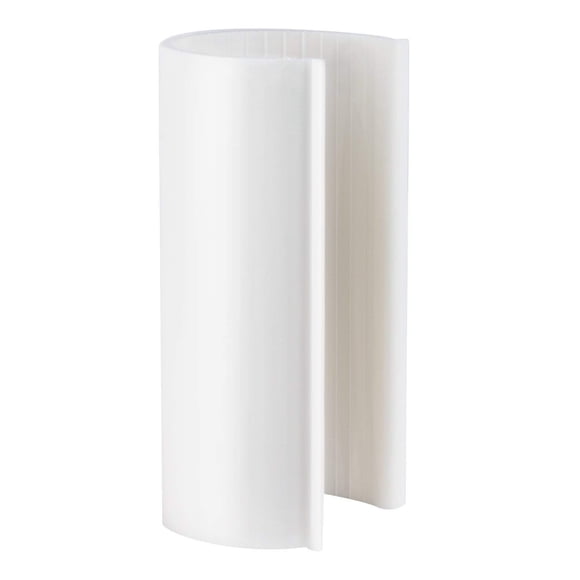 Snap Clamp EZ blanco para tubo PVC de 1/2 pulgada, 10 por bolsa, Seuenelf