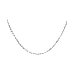 Fershop - Cadena De Plata 925 Tourbillon 60 Cm 1,2 Mm