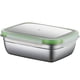 thumbnail image 3 of Xiao Hua Lonchera Aislada de Acero Inoxidable Contenedor de Comida de Múltiples Capas Al Vacío Sellado Caja de Almacenamiento Divertida, 550ml 1 Pieza, 3 of 4