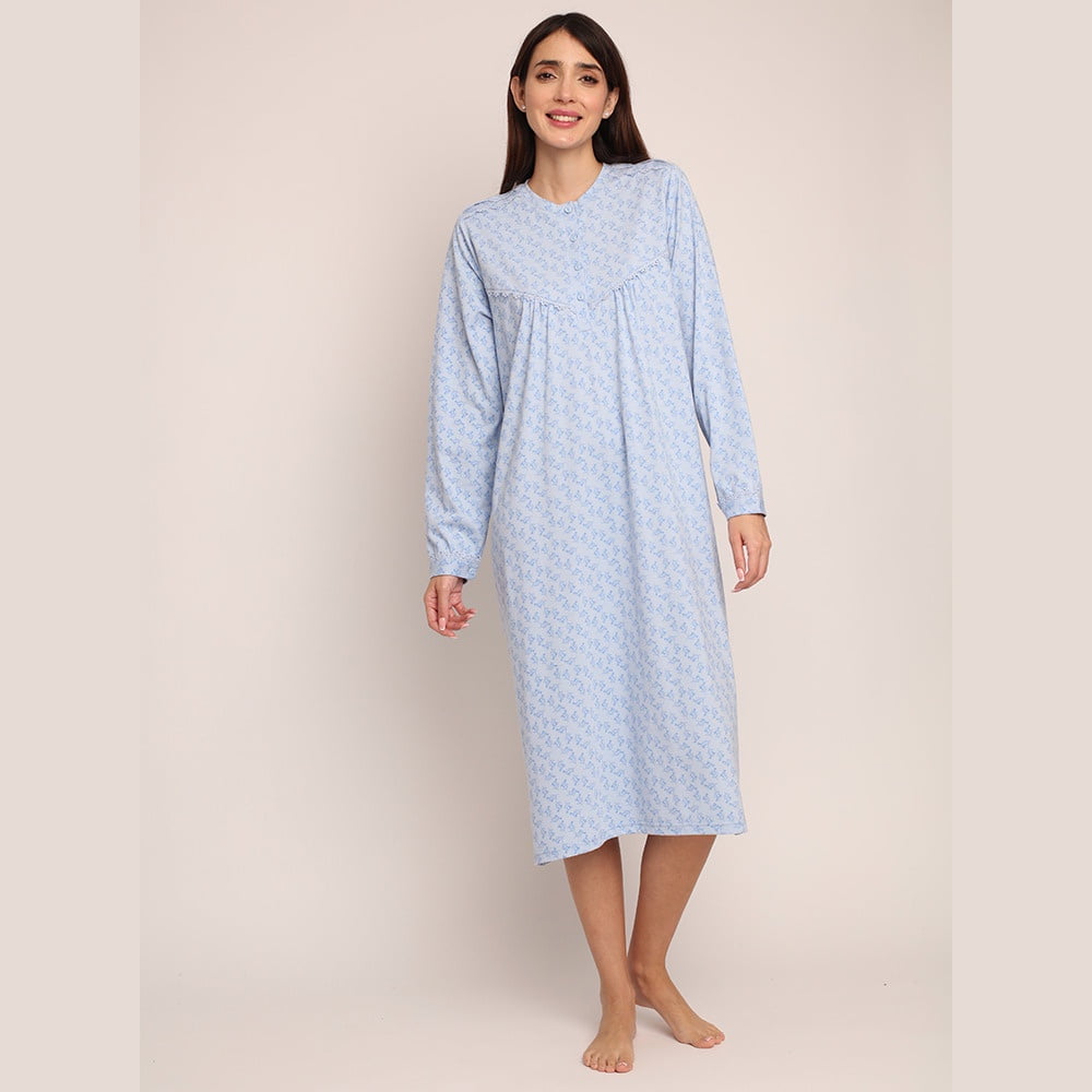 Mon Amour - Camisa Algodón Estampado Con Macrame 261132 - Xl