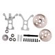 thumbnail image 2 of Reductor De Engranajes De Metal CNC Para HSP 94102 94122 Nitro Electric 1/10 Car Silver, 2 of 5