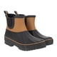 thumbnail image 3 of Bota de lluvia Chooka Chelsea Duck impermeable de goma marrón para mujer, 3 of 3