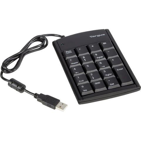 Teclado Keypad Con Cable Usb Targus