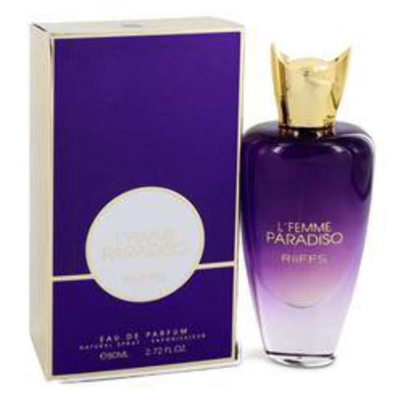 Perfume Riiffs L'femme Paradiso Eau De Parfum para mujer, 80 ml