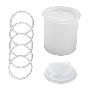 Magideal - Artesanía De Fundición De , Cilindro De Silicona, Bricolaje Creativo, Figurita Para De Yeso Adornos De Decoración De