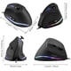 thumbnail image 4 of Ratón para juegos con cable y joystick, 10&nbsp;000 DPI, 11 botones programables, ergonómico vertical, óptico USB, para ordenador portátil y PC, color negro., 4 of 7