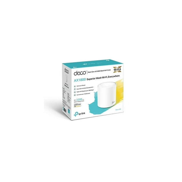 Router Tp-link Deco X20 Blanco 220v Wifi 6 | Lider