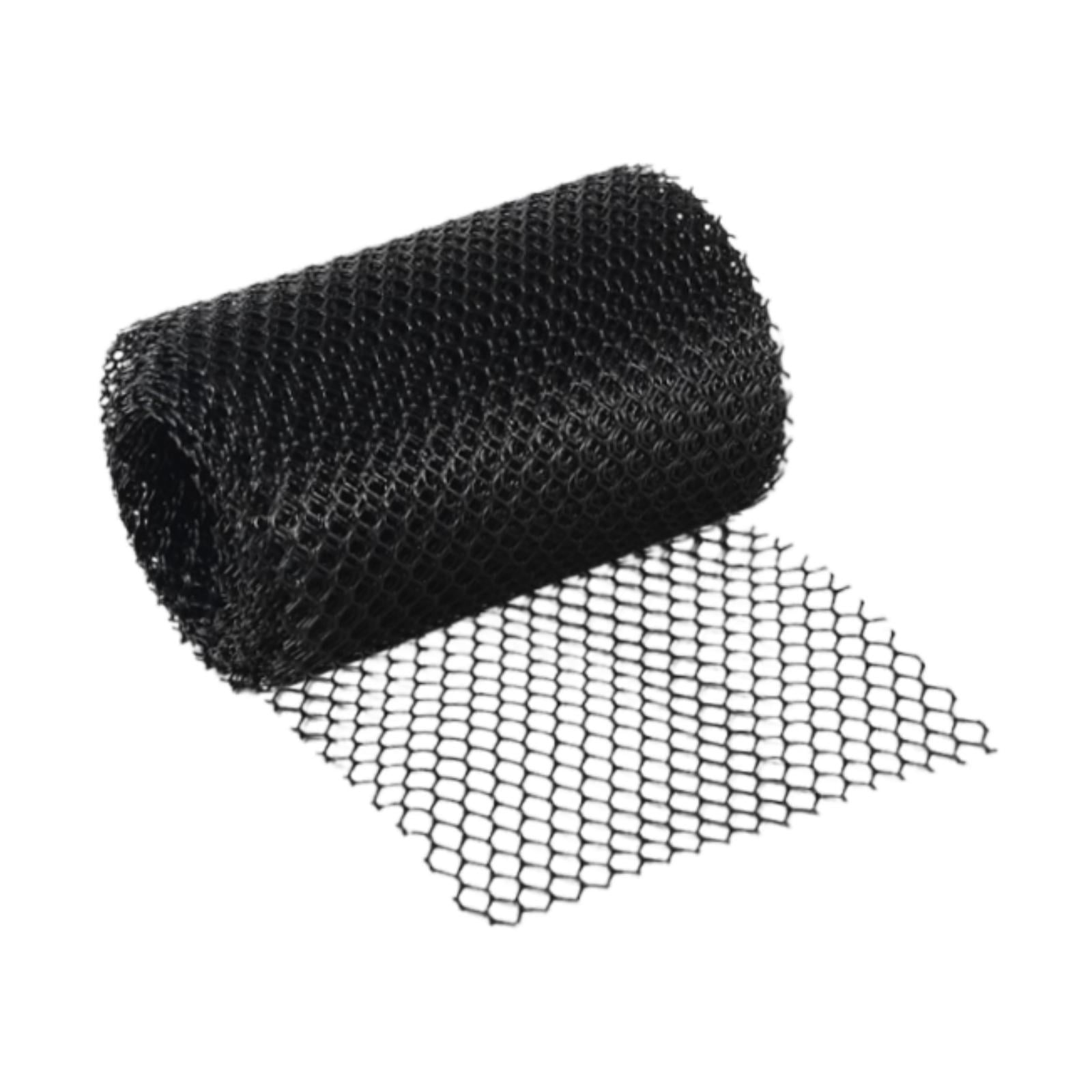 Ioensy - Malla Protectora Para Hojas, 6 M, Para Techo, Para Parque, Exterior, Patio, Color Negro