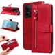 thumbnail image 4 of Funda con Cremallera para Xiaomi Redmi Note 13 Pro 5G, Carcasa Cartera de Cuero PU con Soporte y Tarjetero, 4 of 6