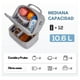 thumbnail image 2 of Lonchera Con Aislamiento Térmico Cubierta Doble 10,6l - Gris, 2 of 3