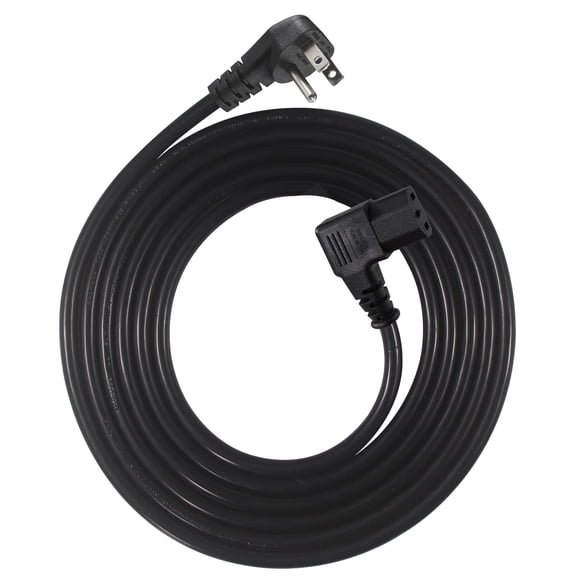 Cable de alimentación SPARKING NEMA 5-15P de 90 grados y 10 pies a IEC C13