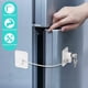thumbnail image 3 of Paquete de 2 cerraduras para refrigerador: cerradura de combinación resistente para refrigerador, a prueba de niños y bebés, para gabinetes, armarios, cajones, ventanas y más, fácil de instalar y usar, 3 of 8