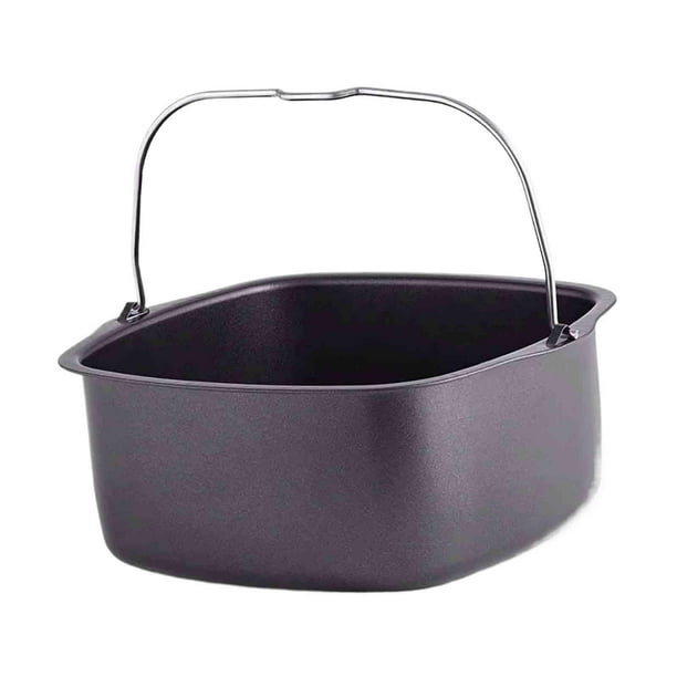 Sartenes Para Freidora De Aire De Acero Al Carbono, Accesorio Para Freidora De Aire Para Filetes, Verduras, Pollo, 8 Pulgadas