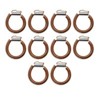 Magideal - 10 Anillos De Resorte De Tensión Accesorios Para Herramientas Eléctricas Accesorios Profesionales, Diámetro Exterior De 17 Mm, Diámetro Interior De 12