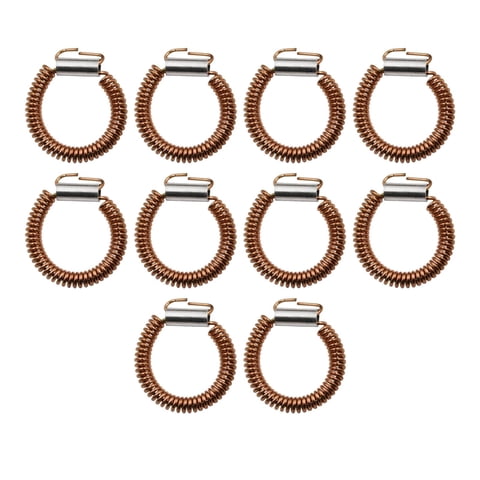 Magideal - 10 Anillos De Resorte De Tensión Accesorios Para Herramientas Eléctricas Accesorios Profesionales, Diámetro Exterior De 17 Mm, Diámetro Interior De 12