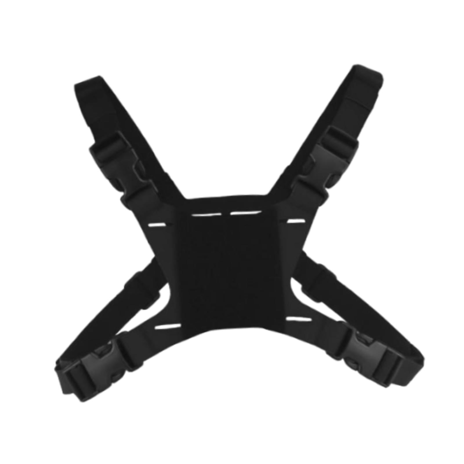 Bothyi - Arnés Con Correa Para El Pecho Para Teléfono, Soporte Para Mochileros, Senderismo, Color Negro