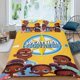 thumbnail image 2 of Cazadores del Clima Conjunto de sábanas temático, trío de piezas, cómodo y amigable con la piel, diseño único, regalo de decoración para el hogar para familiares, amigos y fans,135cm *200cm, 2 of 6
