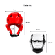 thumbnail image 2 of Casco de taekwondo con mascara Talla M, 2 of 2